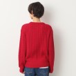 デッサン（ユニセックス）(Dessin(UNISEX))の【ユニセックス・洗える】ケーブル編みニット15