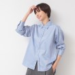 デッサン（ユニセックス）(Dessin(UNISEX))の【ユニセックス】オーバーサイズシャツ ブルー(091)