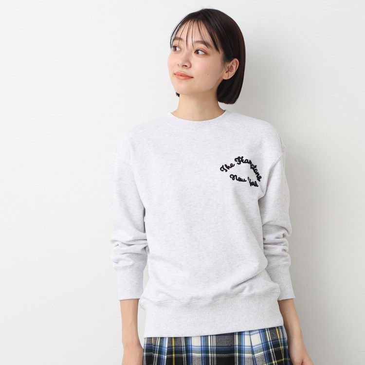 デッサン（ユニセックス）(Dessin(UNISEX))の【ユニセックス】チェーン刺繍スウェット カットソー