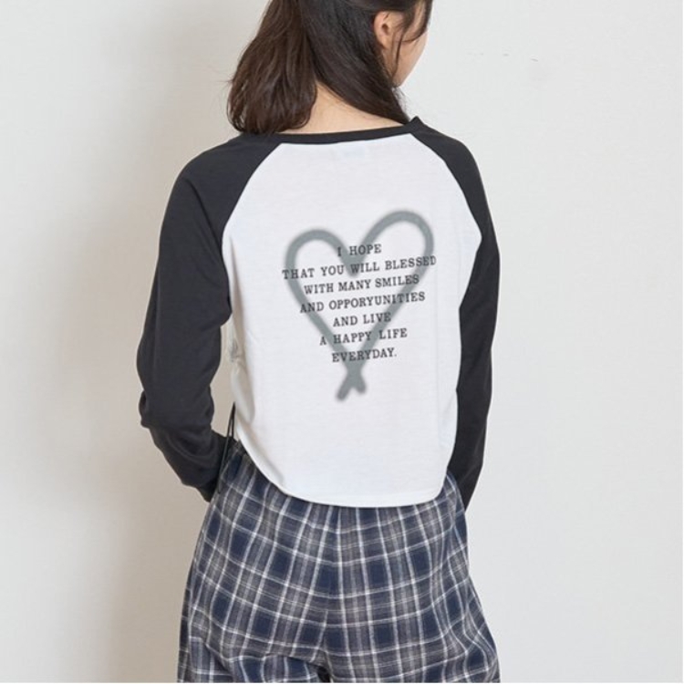 ラブトキシック・エル ティー エックス シー(Lovetoxic LTXC)の【LTXC】オーガビッツラグラン長袖Tシャツ Ｔシャツ