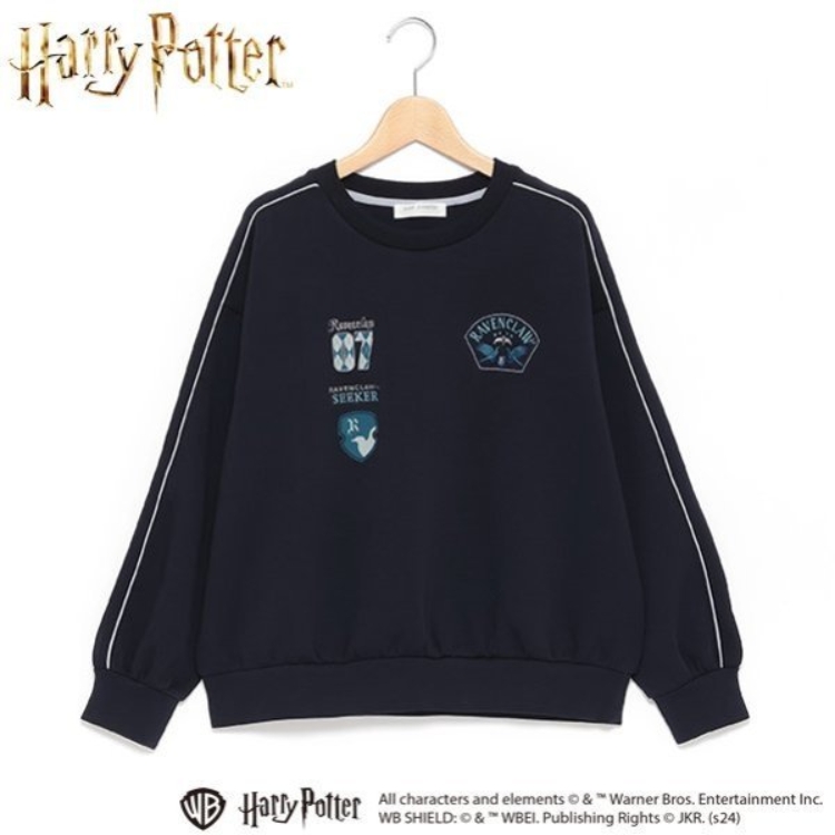 ポンポネットジュニア(pom ponette junior)の【Harry Potter】袖ライントップス パーカー