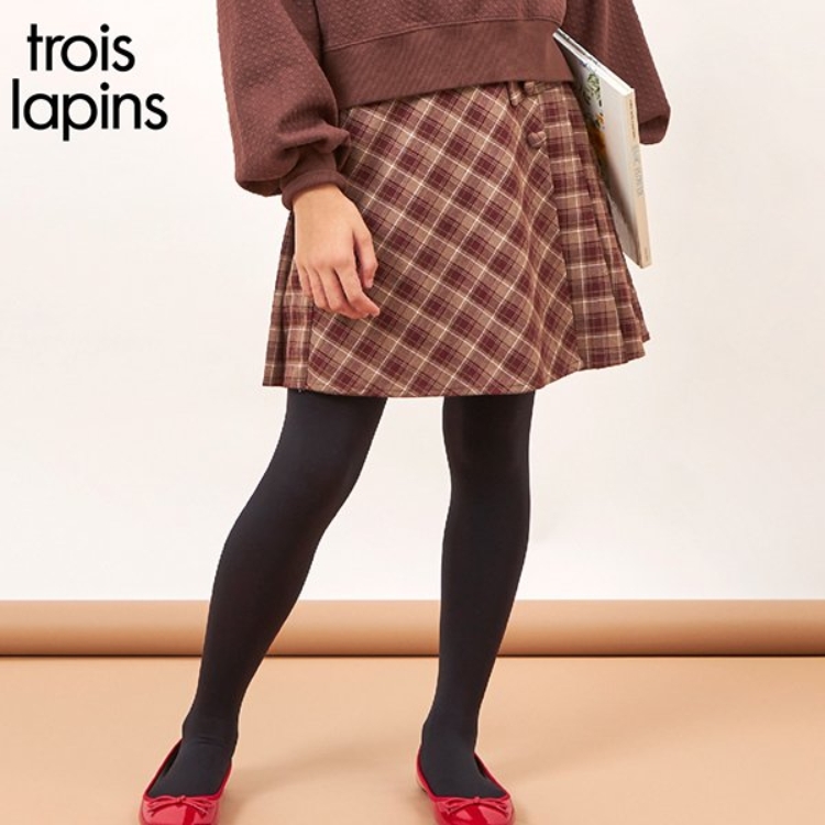 ケーピー(KP)のtroislapins(トロワラパン)ラッププリーツスカート(140～160) その他