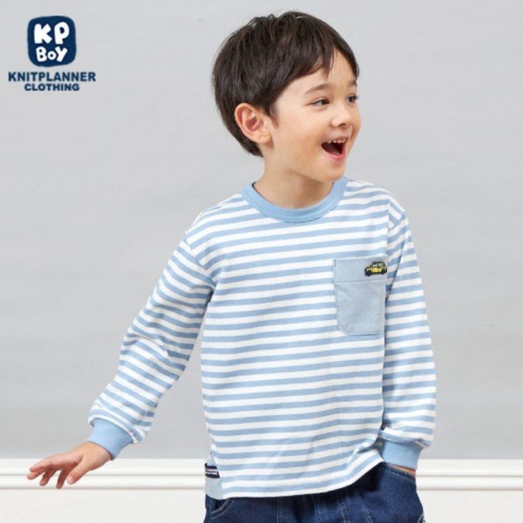 ケーピー(KP)のKPBOY ボーダー長袖Ｔシャツ(90～160) その他