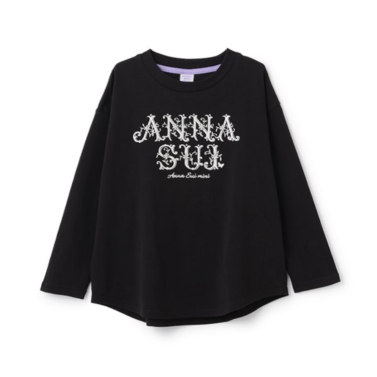 アナ スイ・ミニ(ANNA SUI mini)のロゴ刺しゅうBIGTシャツ その他