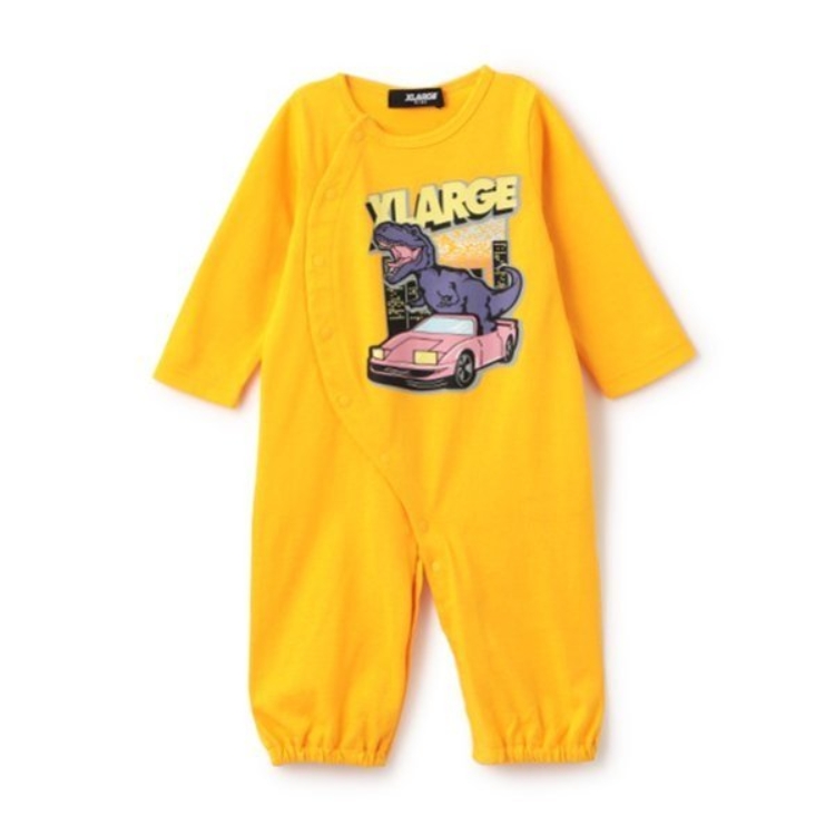 エクストララージ キッズ(XLARGE KIDS)の恐竜&クラシックカー2WAYオール