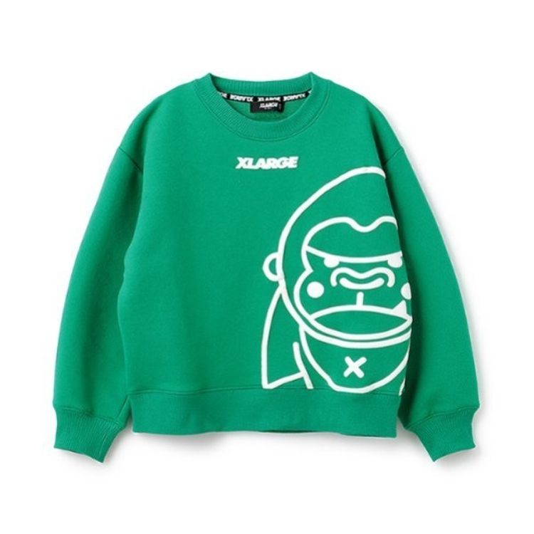 エクストララージ キッズ(XLARGE KIDS)のサイドファニーゴリラトレーナー スウェット・トレーナー