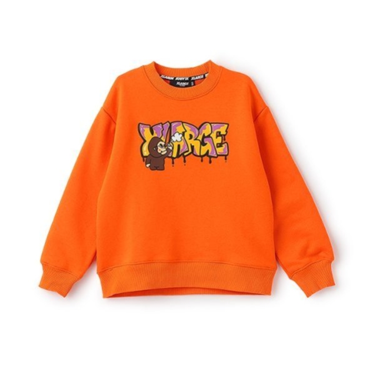 エクストララージ キッズ(XLARGE KIDS)のスプレーファニーゴリラトレーナー スウェット・トレーナー