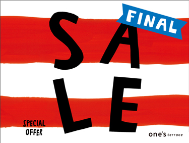 FINAL SALE | one'sterrace（ワンズテラス）