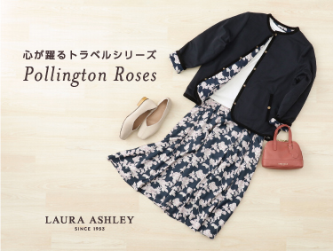 Newアイテム追加！心が躍るトラベルシリーズ Pollington Roses | LAURA ASHLEY（ローラ アシュレイ）