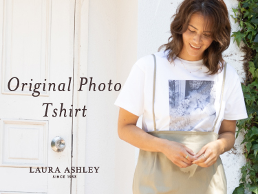 【一部店舗限定カラーあり！】ブランドヒストリーを感じる　PHOTO Tshirt Collection | LAURA ASHLEY（ローラ アシュレイ）