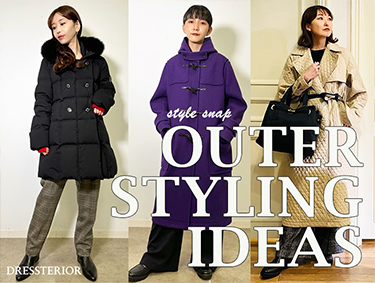 STAFF SNAP OUTER STYLING IDEA | DRESSTERIOR（ドレステリア）