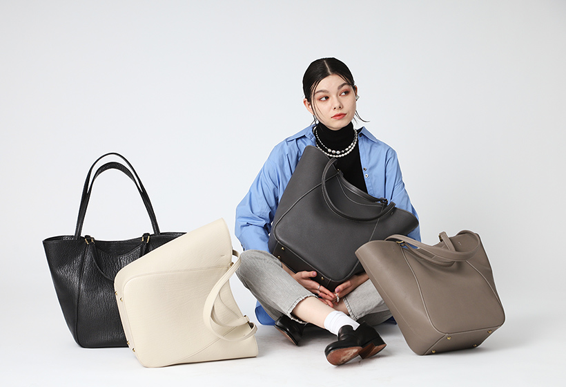 【TOFF MAGAZINE vol.12】「理想のBig bag & Mini bag」ついに完成！「With tote」&「With shoulder」｜TOFF&LOADSTONE（トフ アンド ロードストーン）の公式通販